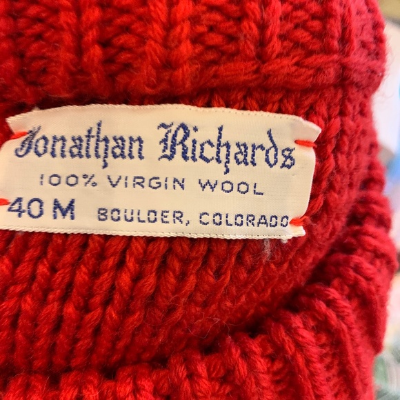 Vtg Jonathan Richards 100% Virgin Wool Sweater - Picture 5 of 5